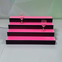 Présentoir de Bouteilles en Acrylique Lumineux LED Multicolore Écologique pour Vente en Gros Usine