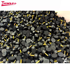 Soportes <span class=keywords><strong>de</strong></span> <span class=keywords><strong>Goma</strong></span> <span class=keywords><strong>de</strong></span> Silicona Resistentes al Desgaste, <span class=keywords><strong>con</strong></span> Rosca Hembra, para Montaje en Metal, Amortiguadores <span class=keywords><strong>de</strong></span> Vibración <span class=keywords><strong>con</strong></span> <span class=keywords><strong>Tornillo</strong></span> - Product Image 6