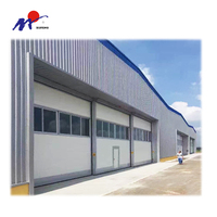Grande porte coulissante automatique robuste pour hangar d'avion, prix bas