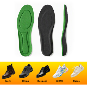 Semelles orthopédiques pour pieds diabétiques, coussinets souples, soutien de la voûte plantaire, talonnette profonde, absorption des chocs, double couche alvéolée pour hommes et femmes - Product Image 3