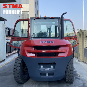 Chariot élévateur diesel STMA 10 <span class=keywords><strong>Tn</strong></span> 10 tonnes FD100 Qatar avec longueur de fourche de 1220 mm - Product Image 5