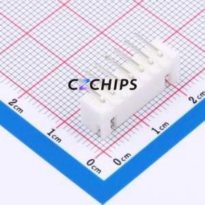 HC-XH-7AW-TW Wire-to-Board Pin Header Bent Lead Through Hole,P=2.5mm Connector 1x7P 2.5mm Right Angle Insert XH - Product Image 2