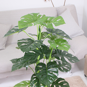 Casa degli alberi di Monstera grande artificiale a buon mercato - Product Image 5