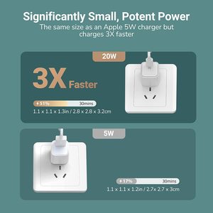 อะแดปเตอร์ USB Type C 20W ของแท้สำหรับ3.0 PD ที่ชาร์จเร็วสำหรับ <span class=keywords><strong>iPhone</strong></span> <span class=keywords><strong>11</strong></span> 12 13 14 <span class=keywords><strong>PRO</strong></span> <span class=keywords><strong>MAX</strong></span> สำหรับ Samsung - Product Image 3