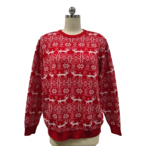 Suéter Deportivo Navideño Promocional de Algodón Tejido con Cuello Redondo, Personalizado, Unisex, Precio Económico de Fábrica - Product Image 4