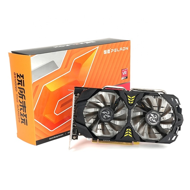 100% Brand New GPU AMD Radeon RX580 8GB 2048SP Graphics Card Gaming RX580 256-bit GDDR5 8Pin Video Card