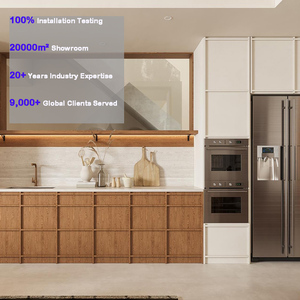 Ghana Hotel Project Kitchen Furniture Classic Home Kitchen Design Modular Solid Wood American Kitchen Cabinets - Product Image 2