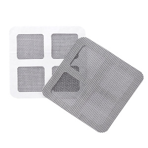Self Adhesive Insect Proof Screen Repair Patches 10 Piece Pack For Windows And Doors Plastic Mesh Easy Install Minimalist Design - Product Image 2