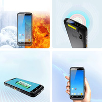 Servicio OEM ODM Android 12 PDA robusto Android NFC 1D 2D escáner lector RFID portátil HF LF PDAS