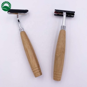 Maquinillas <span class=keywords><strong>de</strong></span> <span class=keywords><strong>afeitar</strong></span> populares ecológicas con mango <span class=keywords><strong>de</strong></span> madera - Product Image 1