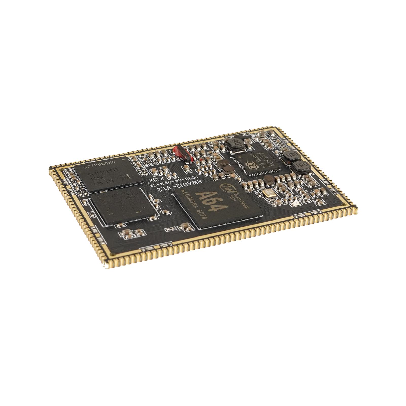 Allwinner A64 ARM Quad Cortex-A53 A64 Core Board Stamp Hole