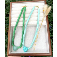 FM-LHN2205 Collier en corde colorée spécial, pendentif en corde colorée, collier en cordon coloré pour femme, vente en gros de colliers pour femme