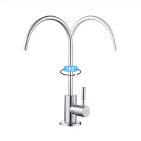 Robinet d'eau potable directe HONGDEC en acier inoxydable 304, purificateur d'eau, robinet monocommande pour évier de cuisine d'appartement