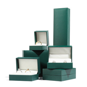 Lederen Sieraden Geschenkdoos Voor Ringen Oorbellen Kettingen Armbanden Bruiloft Gunsten Verpakking Display Sieraden Doos Verpakking - Product Image 5