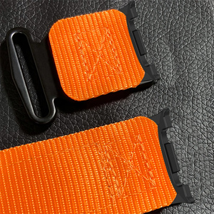 Correa Deportiva Resistente de Nailon para <span class=keywords><strong>Apple</strong></span> <span class=keywords><strong>Watch</strong></span>, Correa para Samsung Galaxy <span class=keywords><strong>Watch</strong></span> 8 de 40 mm y 44 mm, Correa de 20 mm y 22 mm, Correa de Muñeca para Senderismo - Product Image 4