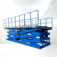 Plateforme élévatrice à ciseaux robuste de grande taille, taille personnalisée, 1 tonne, 4 tonnes, élévateur à ciseaux hydraulique fixe