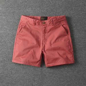 Pantalones Cortos Bermuda de Verano para <span class=keywords><strong>Hombre</strong></span> al por Mayor, de Color Liso, Transpirables, hasta la Rodilla, Informales, de Moda, para Trabajo - Product Image 6
