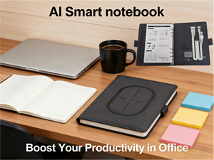 สมุดโน้ตหนัง PU แบบกำหนดเอง ชุดของขวัญสำหรับองค์กร สมุดบันทึก A5 ขายส่ง ของขวัญส่งเสริมการขายสุดหรู ของขวัญธุรกิจ สมุดโน้ตพร้อมปากกา - Product Image 4