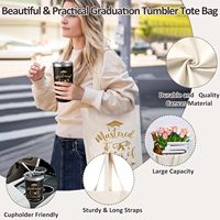 Cadeau d'idée de cadeaux de graduation 2024 personnalisé pour les étudiants avec gobelet de 20oz sac à accrocher cadeau de graduation pour fils fille