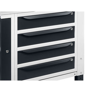 Fami WORK1509 Établi réglable de 150cm, plateau en bois, meuble et 4 tiroirs - Product Image 4