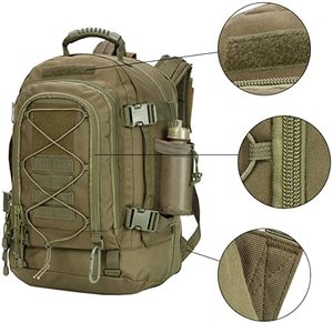 Sac à dos tactique Molle robuste <span class=keywords><strong>de</strong></span> 55 L, idéal pour la survie en extérieur, grand sac d'assaut <span class=keywords><strong>de</strong></span> 3 jours, fermeture éclair étanche, fourni par l'usine - Product Image 5