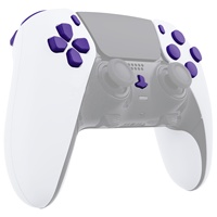 EXtremeRate Boutons complets personnalisés Boutons clés de remplacement pour contrôleur PS5 Dualsense Edge