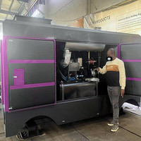 Compresseur d'air à vis diesel 588 kW, haute pression 20 bar, 30 bar, 40 bar, machine de compression d'air portable