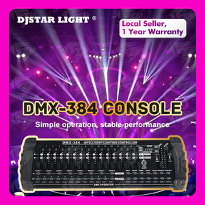 เทอร์มินัลปรับแสง DMX384 แบบเสถียร พร้อมอินพุตและเอาต์พุตเสียงโมโน XLR 16 ช่องสัญญาณ ตัวเรือนอะลูมิเนียมอัลลอย - Product Image 5