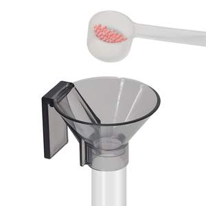 ZOOBAM Atacado Acrílico Transparente Fish Tank Alimentação Tubo Aquário Alimentador De Camarão com Ventosas Anel Alimentador De Peixe - Product Image 6