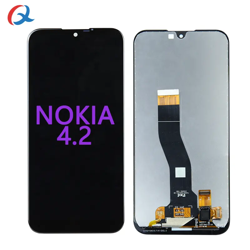 Nokia 4.2 için ekran LCD dokunmatik ekran Digitizer sostituzione gruppo Nokia 4.2 için 5.71 "LCD