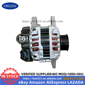 Popular venta 12V 90A alternador de coche 37300-2B101 conjunto de alternador adecuado para <span class=keywords><strong>Hyundai</strong></span> Accent - Product Image 2