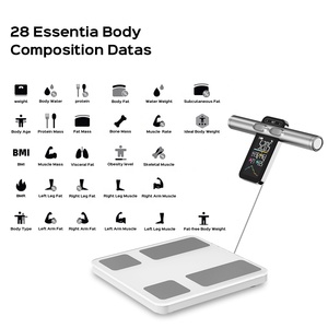 Layar Va besar 8 penganalisa komposisi elektroda skala Bmi Digital profesional dikendalikan oleh skala lemak tubuh pintar Bluet-ooth - Product Image 5