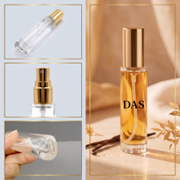 Flacon de parfum triangulaire en prisme, mini format de poche, avec pompe à brume fine et col à vis, finition mate, personnalisable, pour marque privée, vente en gros, direct usine