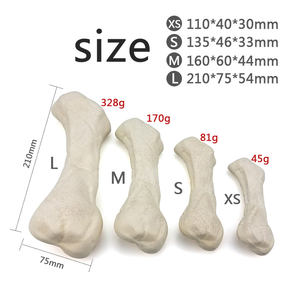 Köpek oynamak için özel doğa dostu malzeme simüle kemik köpek çiğneme oyuncağı - Product Image 2