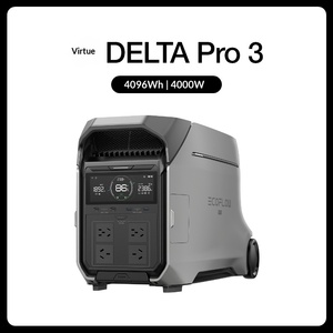 Station d'alimentation <span class=keywords><strong>solaire</strong></span> EcoFlow DELTA Pro 3 4096Wh 4000W 220V LiFePO4 <span class=keywords><strong>pour</strong></span> le camping et l'éclairage extérieur - Product Image 1
