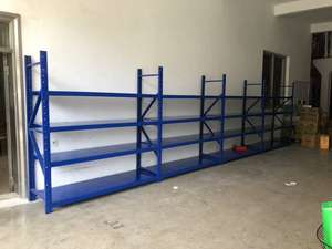 מחסן עבודה כבד מותאם אישית מדפים המוסכים מדפים פלדה מחסן מדף אחסון מתכת מדף אחסון מתכת - Product Image 5