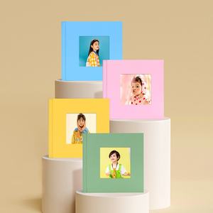 Classique personnalisé bricolage <span class=keywords><strong>Album</strong></span> Photo Portable taille lin couverture anniversaire <span class=keywords><strong>Album</strong></span> Photo bébé mariage famille <span class=keywords><strong>Album</strong></span> - Product Image 1