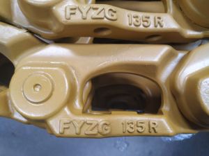 โซ่แทร็ก135โซ่แทร็กสำหรับรถขุด SY60 SY55 SY65 KX161แทร็ก - Product Image 4