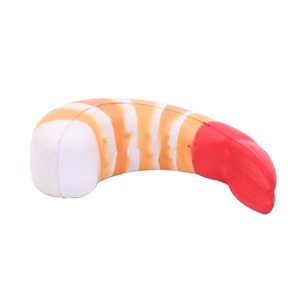 Pelotas de Espuma con Logotipo Personalizado a Precio Económico, Pelotas Antiestrés de Poliuretano Sintético con Forma de Camarón, Juguetes para Aliviar el Estrés - Product Image 2