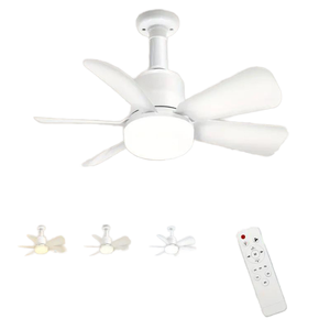 2024 thiết kế hiện đại điều khiển từ xa đèn LED yên tĩnh 6 Lưỡi quạt trần cho phòng ngủ phòng khách bố trí Office-AGI32 - Product Image 1