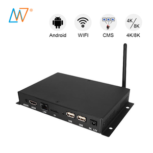 3g 4g optional gsm auto loop play hd digital signage media player with live tv