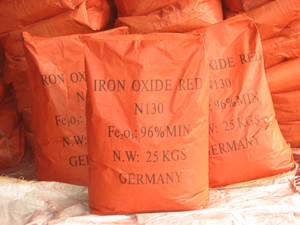 High Quality Building Coating <b>Paint</b> Plastic Iron Oxide Red Ferric Oxide Fe2O3 Coating Pigment 190 130 110 Y101 Universal USA - Product Image 5