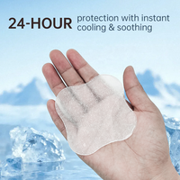 Patchs Hydrogel 3x3 Pouces pour Poitrine, Adhésifs Hydratants et Rafraîchissants pour les Mamelons, Soulagement de la Douleur, Effet Durable 24 Heures, Soin Post-Allaitement