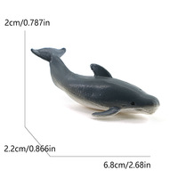 Modèles d'animaux marins simulés en PVC à assembler, jouets éducatifs pour enfants : Calamar, Homard, Crabe grumosé, Méduse