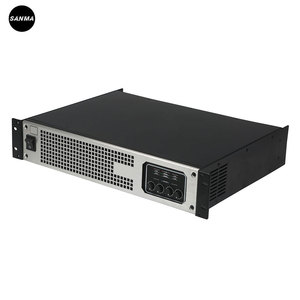 Amplificadores de Audio Profesionales de Alta Potencia SM4-1200 4*1200W con Carcasa Metálica para Actuaciones en Vivo, Sistema de Equipo de DJ - Product Image 3