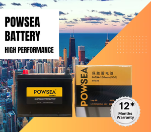 Batterie au plomb-acide <span class=keywords><strong>rechargeable</strong></span> POWSEA High CCA MF DIN75 12V 75Ah, nouvelle batterie de remplacement pour <span class=keywords><strong>voiture</strong></span> <span class=keywords><strong>hybride</strong></span> CC690 272x175x190mm, garantie 12 mois - Product Image 6