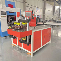 Mesin Pemroses Busbar Tembaga Aluminium CNC 3 in 1, Mesin Punching, Mesin Pemotong, dan Mesin Pembengkok dengan Servo Positioning