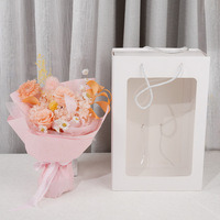 TC Usine En Gros Personnalisé Pour Toujours Préservé Roses Éternelle Rose Fleurs Bouquet Anniversaire Saint Valentin Cadeau