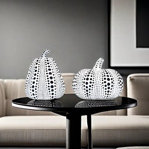 Adornos Decorativos para el Hogar con Diseño de Calabaza de Espuma con Puntos, para Halloween y Acción de Gracias, Gran Venta 2026 - Product Image 3