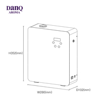 Distributeur d'huile essentielle d'hôtel de CVC commercial diffuseur d'air de parfum Machine d'arôme de désodorisant d'odeur personnalisée